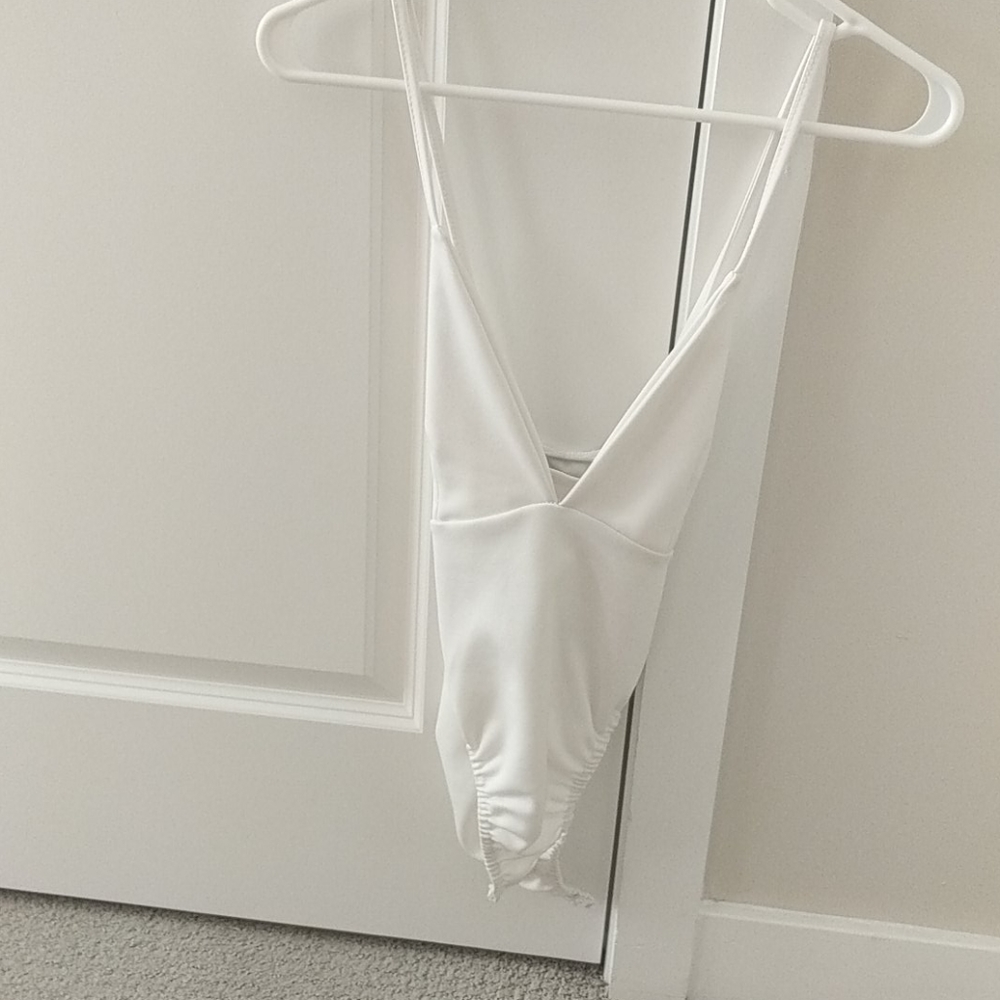 Misguided White Bodysuit